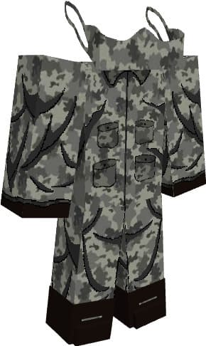 Серая военная броня