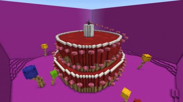 Гигантский торт для паркура