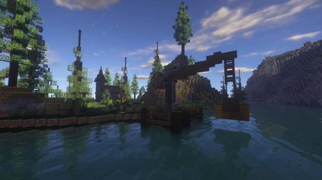 Конструкция на воде