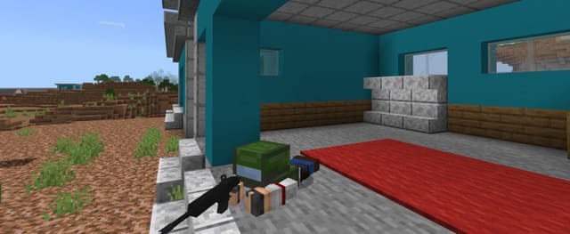 Игрок стреляет лежа