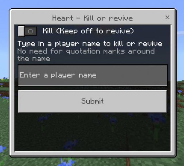 Убийство или возрождение игрока