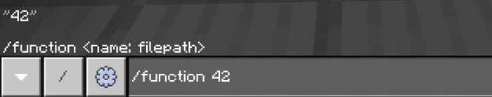 Функция 42 в консоле