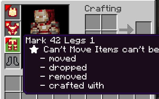 Описание эффектов брони