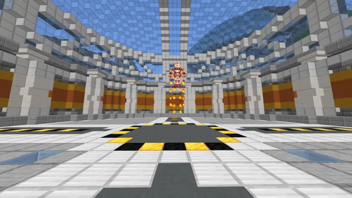 Полет в костюме железного человека