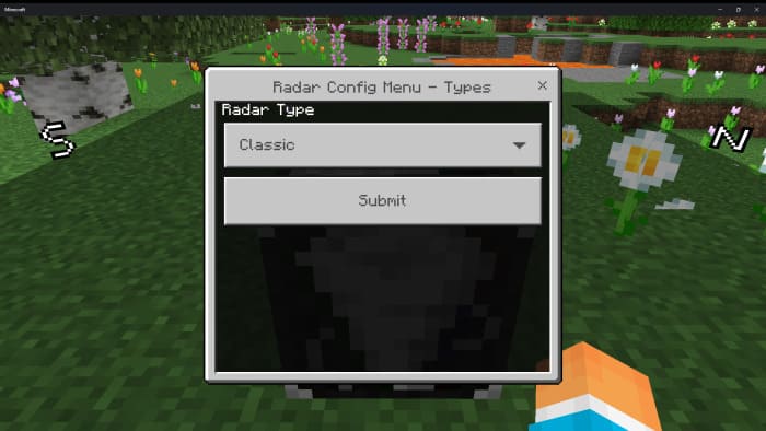 Классический режим радарного блока