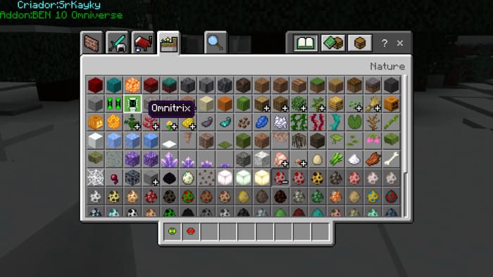 Омнитрикс в творческом режиме