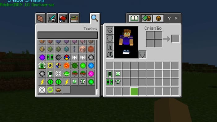 Предметы Омнитрикс в инвентаре